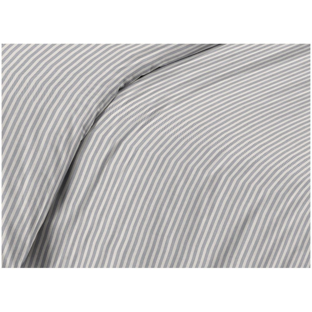 Sacco Copripiumino Piumone Letto In 100% Cotone Made Italy Vari Disegni Rp Piazza 1-2 Bastoncino Grigio - Foto 2