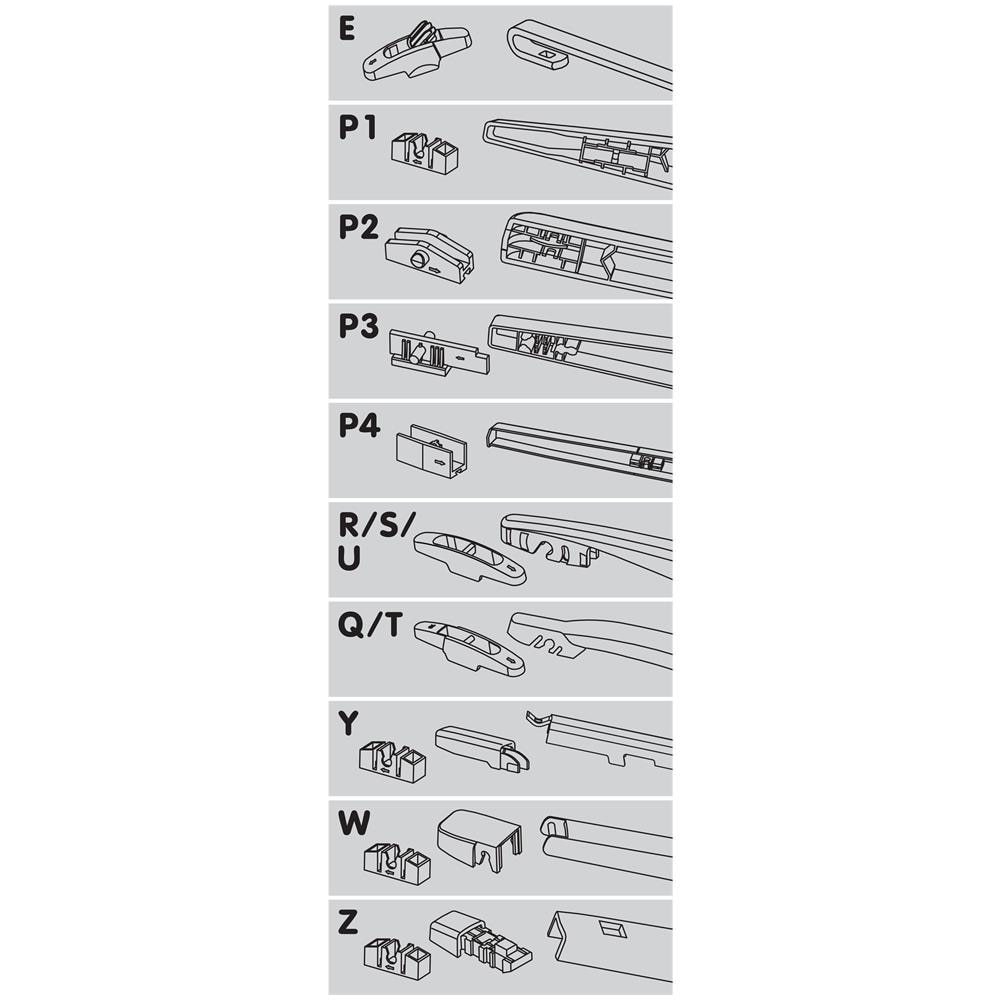 One Fit Flat, Spazzola Tergicristallo Posteriore Tipo Flat - 38 Cm (15"") - 1 Pz - Foto 3