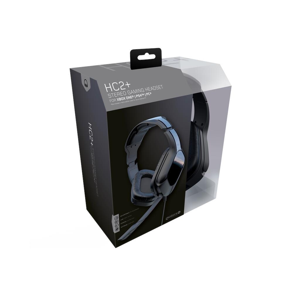 HC2 Cuffie a Padiglione con Microfono Connessione USB per PS4/Xbox One /PC Colore Nero - Foto 2