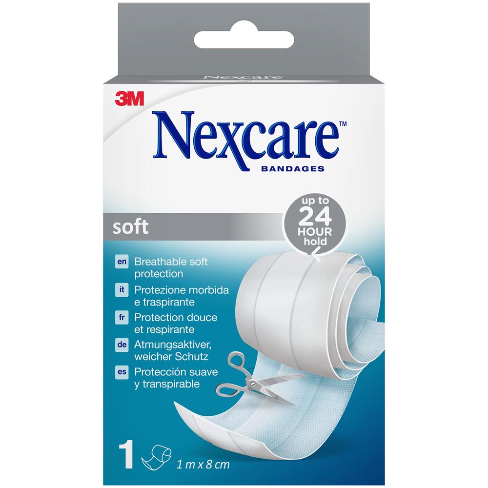 Cerotto Nexcare Soft Striscia 100X8CM - Foto 1