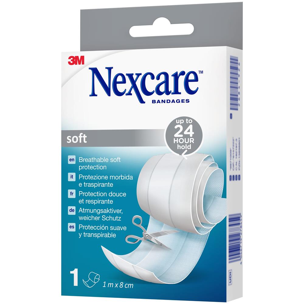 Cerotto Nexcare Soft Striscia 100X8CM - Foto 2