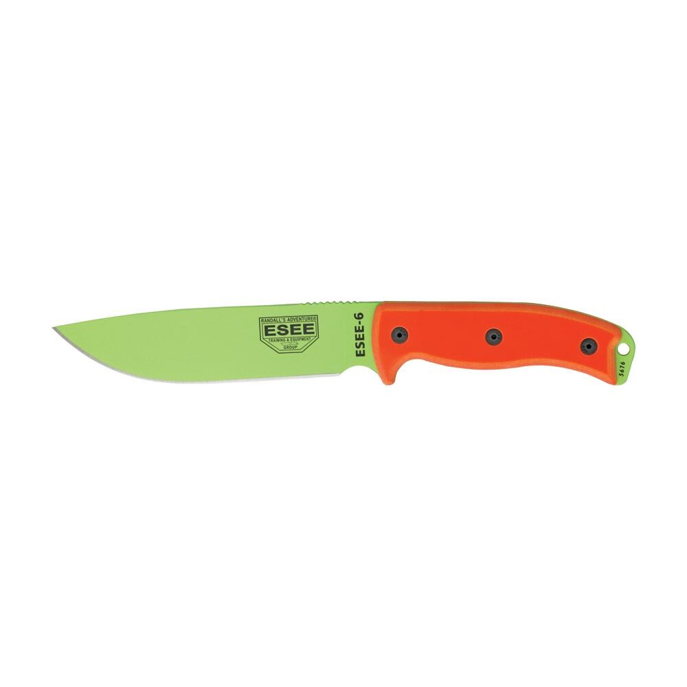 Coltello ESEE Modello 3 Lama Fissa 8,25 Pollici - Manico Micarta Nero - Nuovo