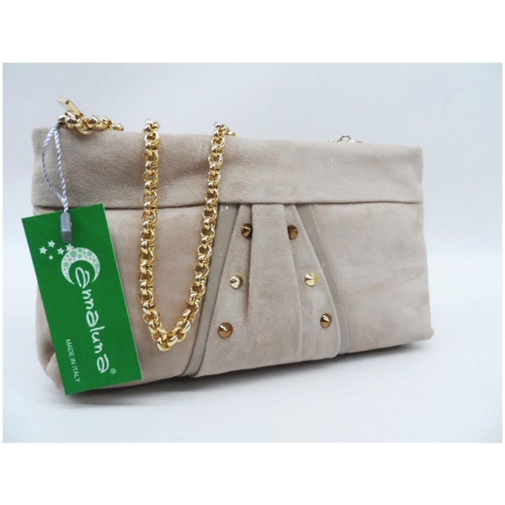 Borsa Pochette Borsetta Da Sera 189 Beige - Foto 1