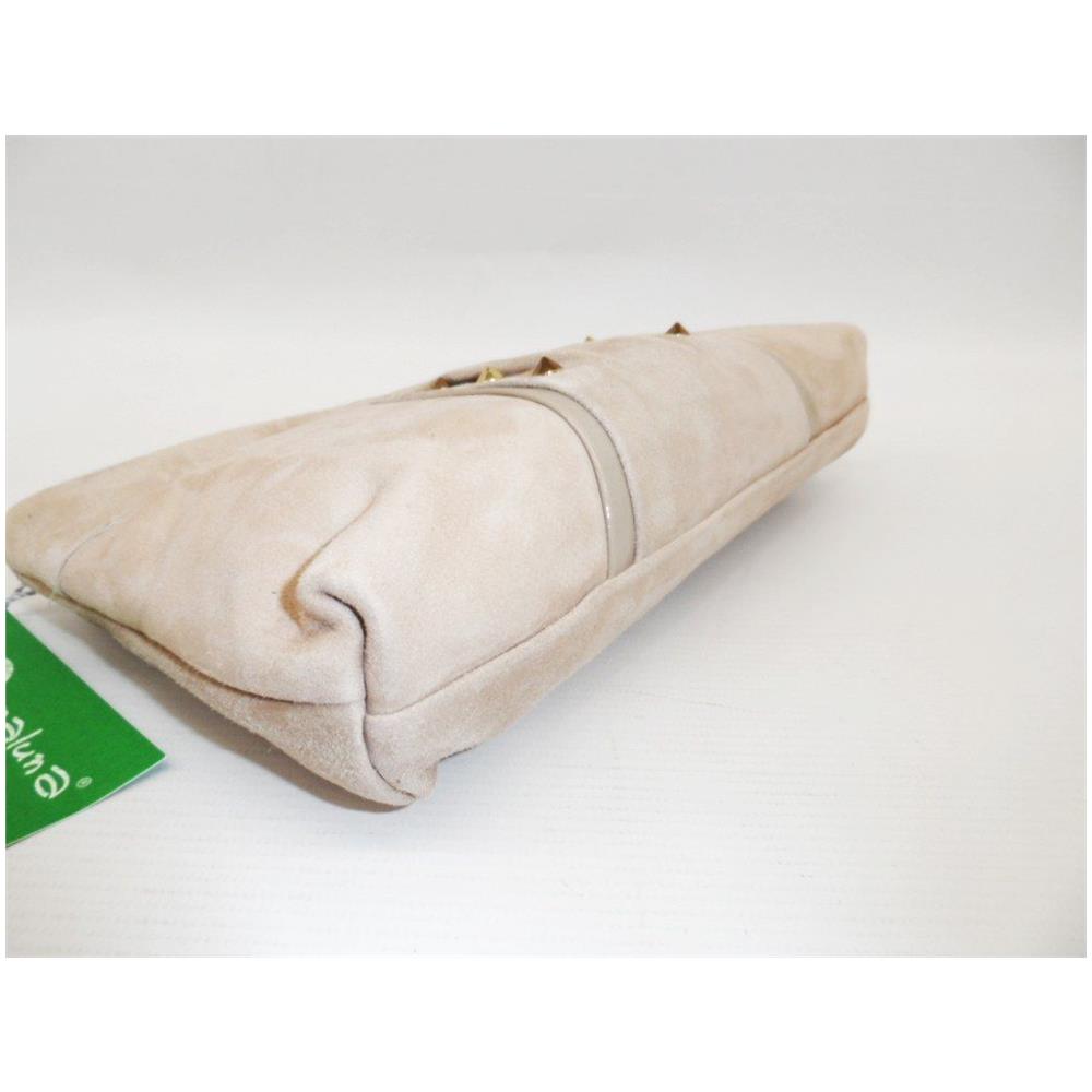 Borsa Pochette Borsetta Da Sera 189 Beige - Foto 3
