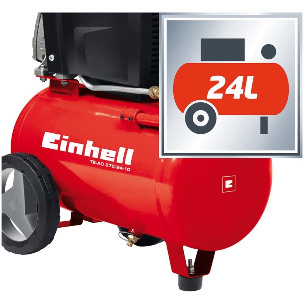 Compressore D'aria 24 L Te-ac 270/24/10 - Foto 2