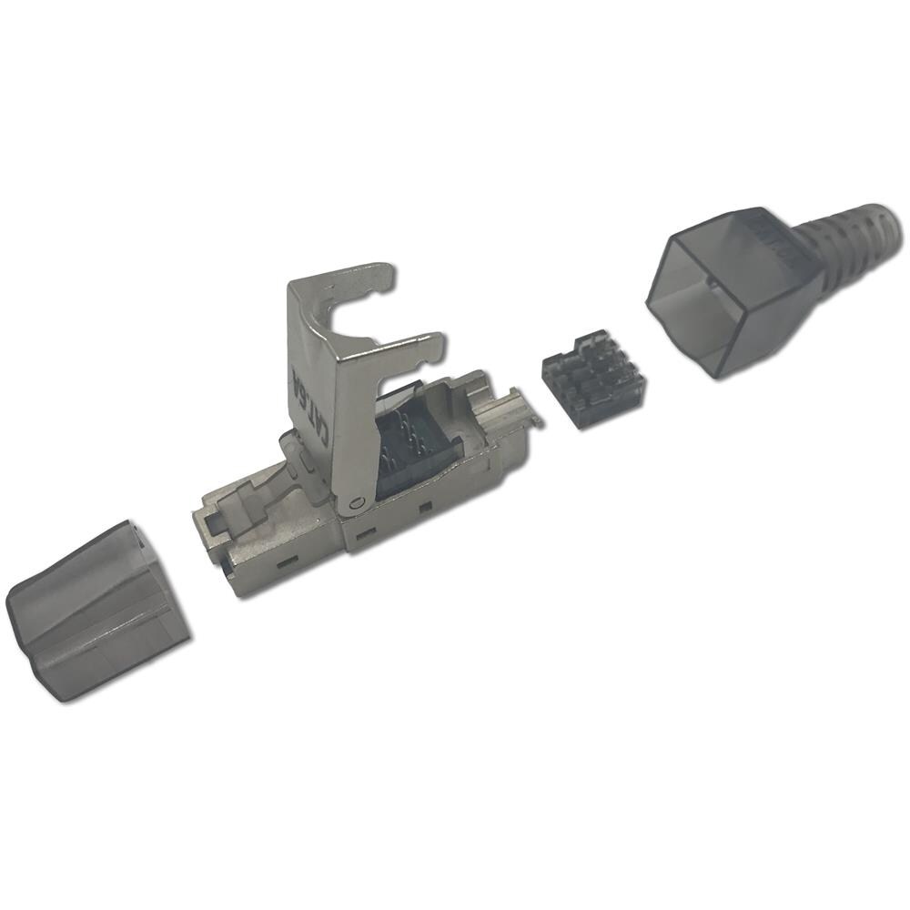 IWP-8P8C-CAT6AS - Plug Modulare RJ45 Cat. 6A Schermato Toolless - Foto 2