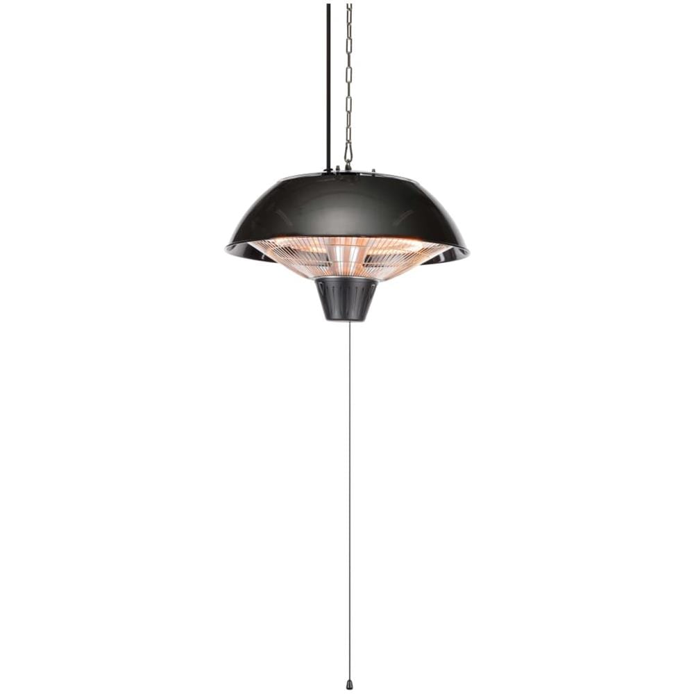 Riscaldatore Patio Da Soffitto Ka-5273 1500 W Alogeno Nero - Foto 2