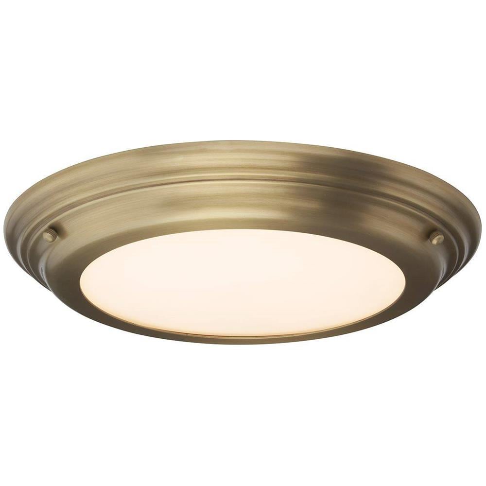 Elstead Welland - Lampada Da Incasso A Led 1 Luce - Ottone Invecchiato - Foto 5