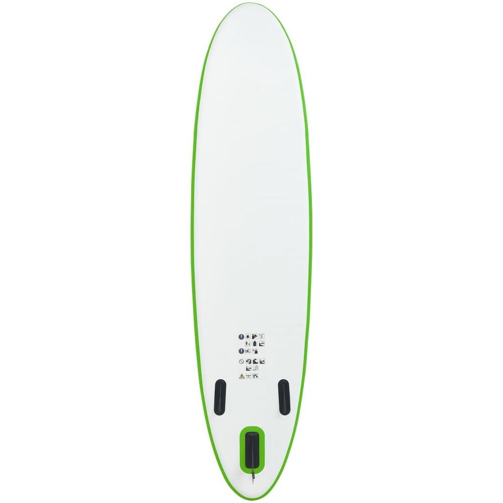 Set Tavola Gonfiabile da SUP Verde e Bianco - Foto 3