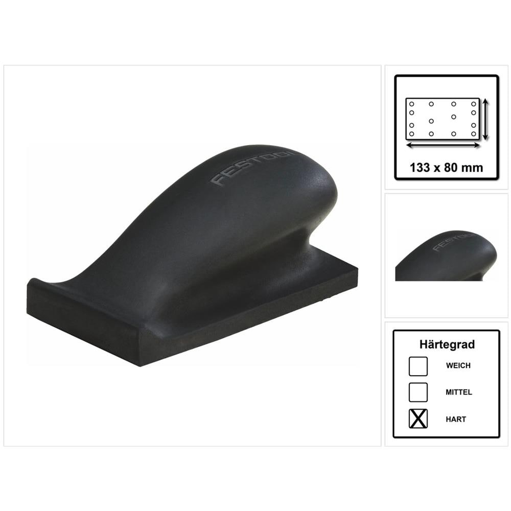 Hsk 80x133 H Tampone Di Levigatura Duro 80 X 133 Mm (495967)  - Foto 1
