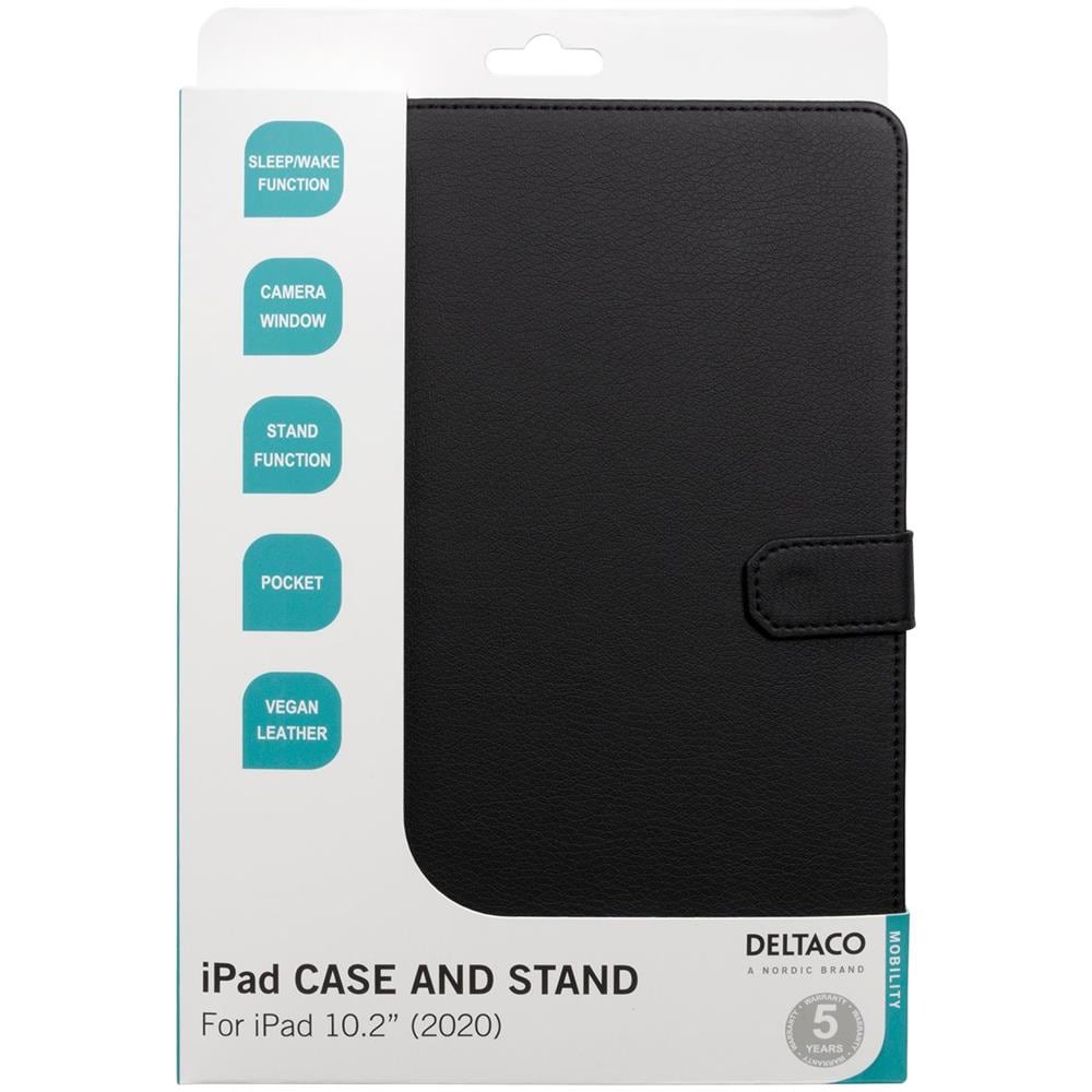 Custodia Per Ipad 10.2 ""2020, Pelle Vegana, Sleep / Wake, Stand - Foto 6