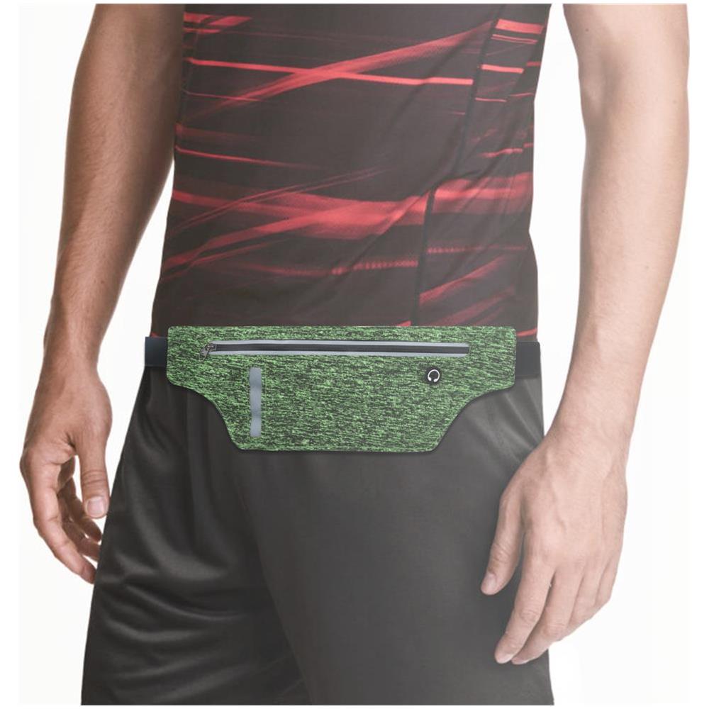 Marsupio Sportivo Per Telefoni Cellulari Da 4.7 - 6.0 Pollici In Verde - Tasca Per Cellulare Touch Di Lunghezza Regolabile Borsa Per L'anca - Foto 5