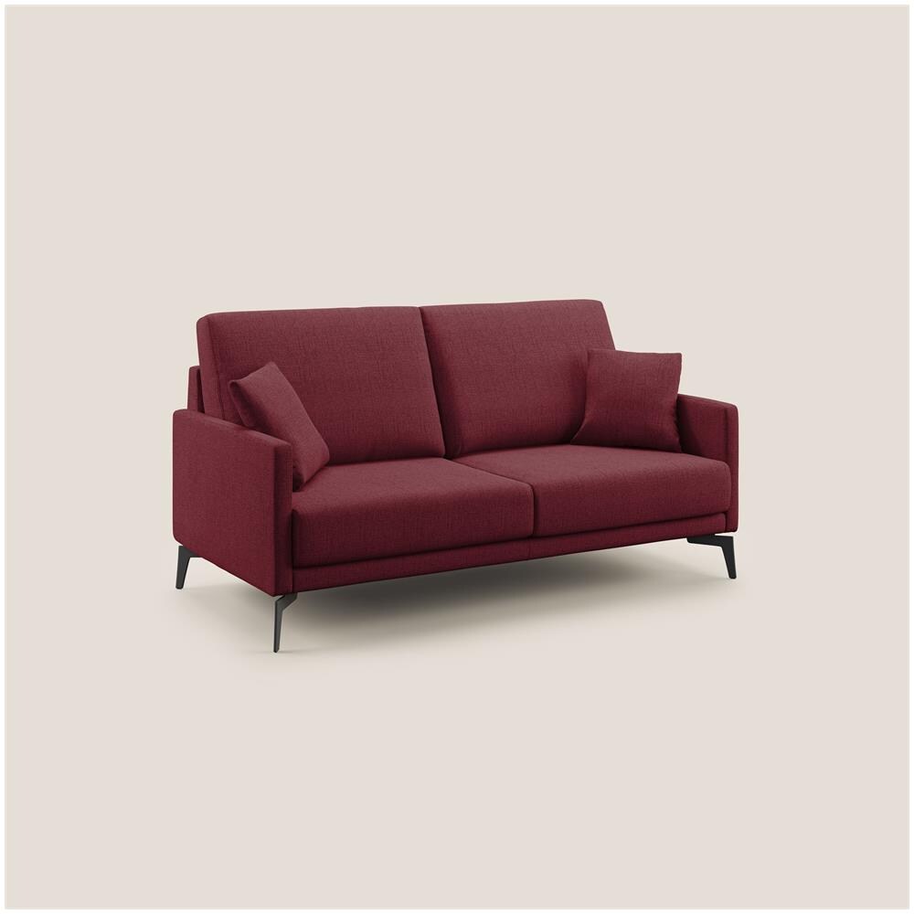 Saturno Divano Lineare In Tessuto Impermeabile T03 Rosso - Foto 2