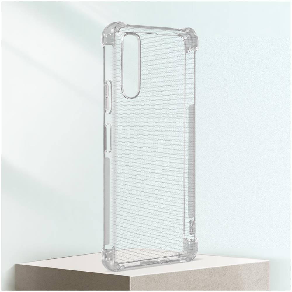Cover Gel Di Silicone Per Sony Xperia 10 Iv Trasparente Angoli Rinforzati - Foto 2