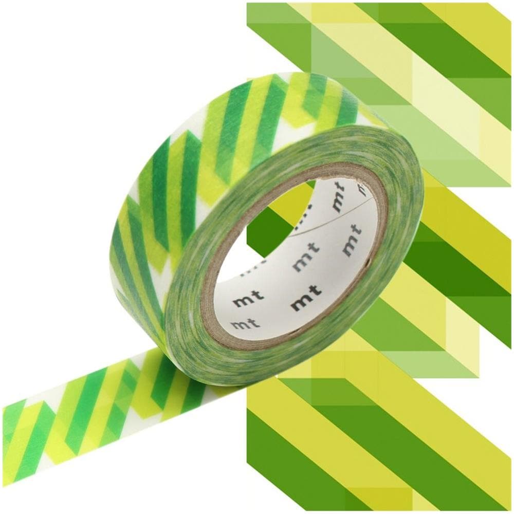 Nastro Adesivo Decorativo - Collage Verde - 1,5 Cm X 7 M - Foto 1