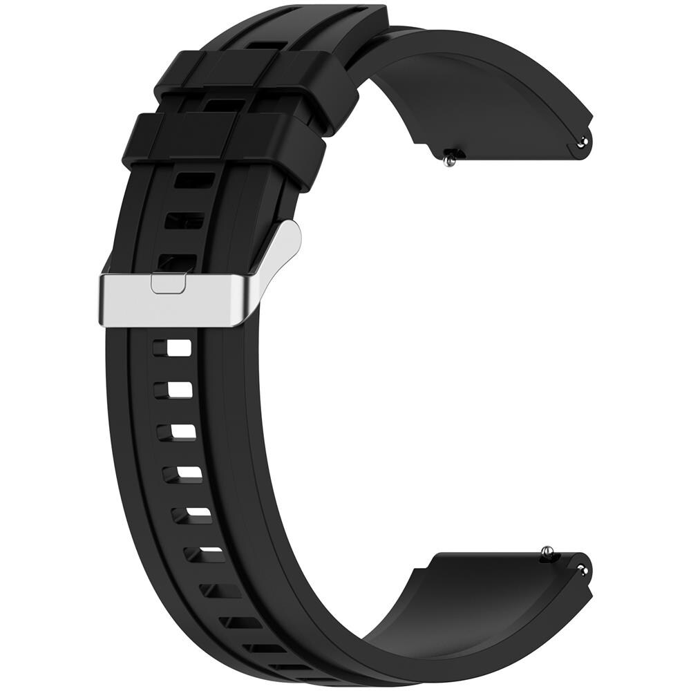 Cinturino Per Orologio 22 Mm Con 2 Misure Black - Foto 5