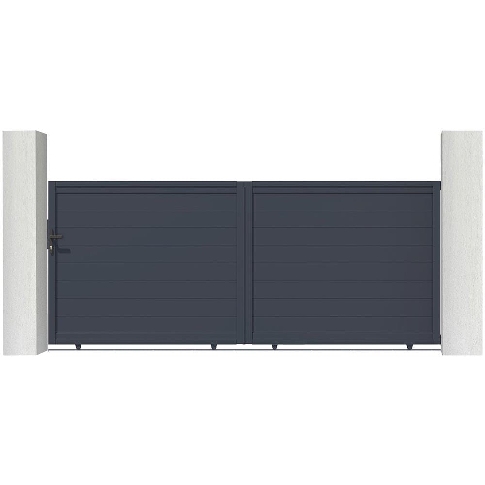 Cancello Scorrevole In Alluminio 3,5m Eiger 350c140 - Foto 1