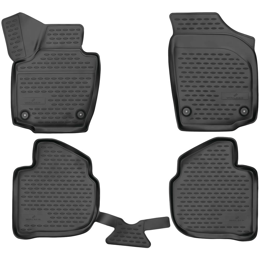 Tappetini In Gomma Per Auto Su Misura Xtr Per Skoda Rapid, 07/2012 - 12/2019 - Foto 1