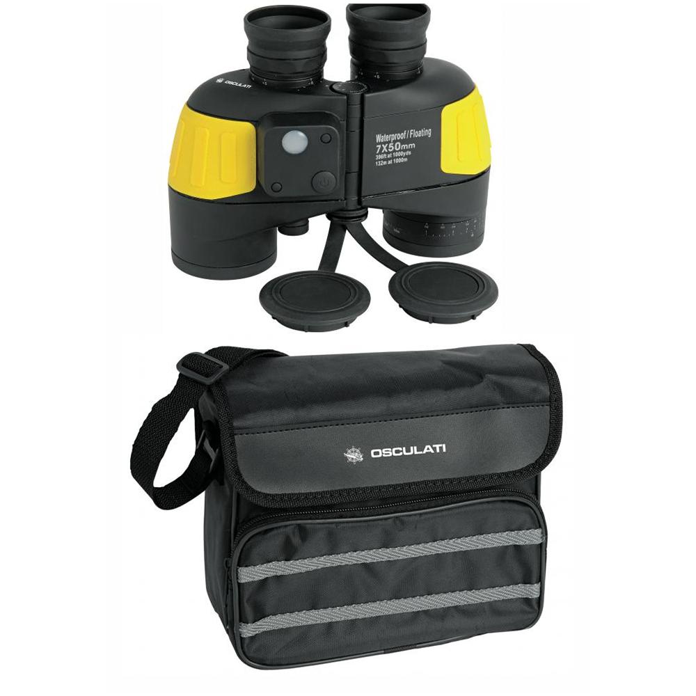 26.754.00 Binocolo 7x50 Bak4 con Bussola Ingrandimento 7X Lente 50mm - Foto 1
