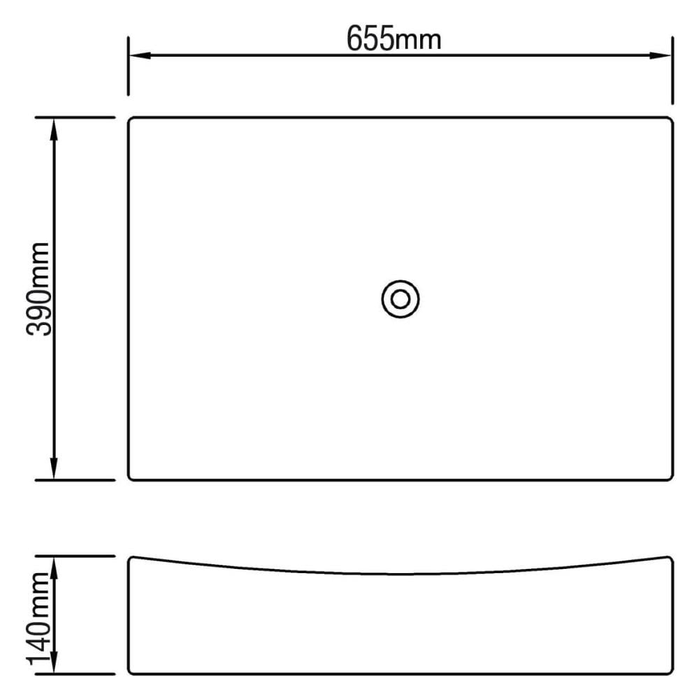 Lavello Ceramica Porcellana Bianco Laccato - Foto 13