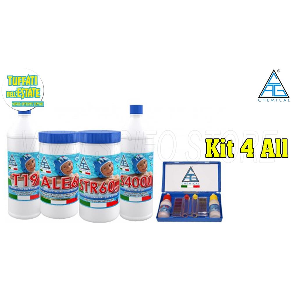 Kit Manutenzione Piscina Pz. 4+1 - Foto 2