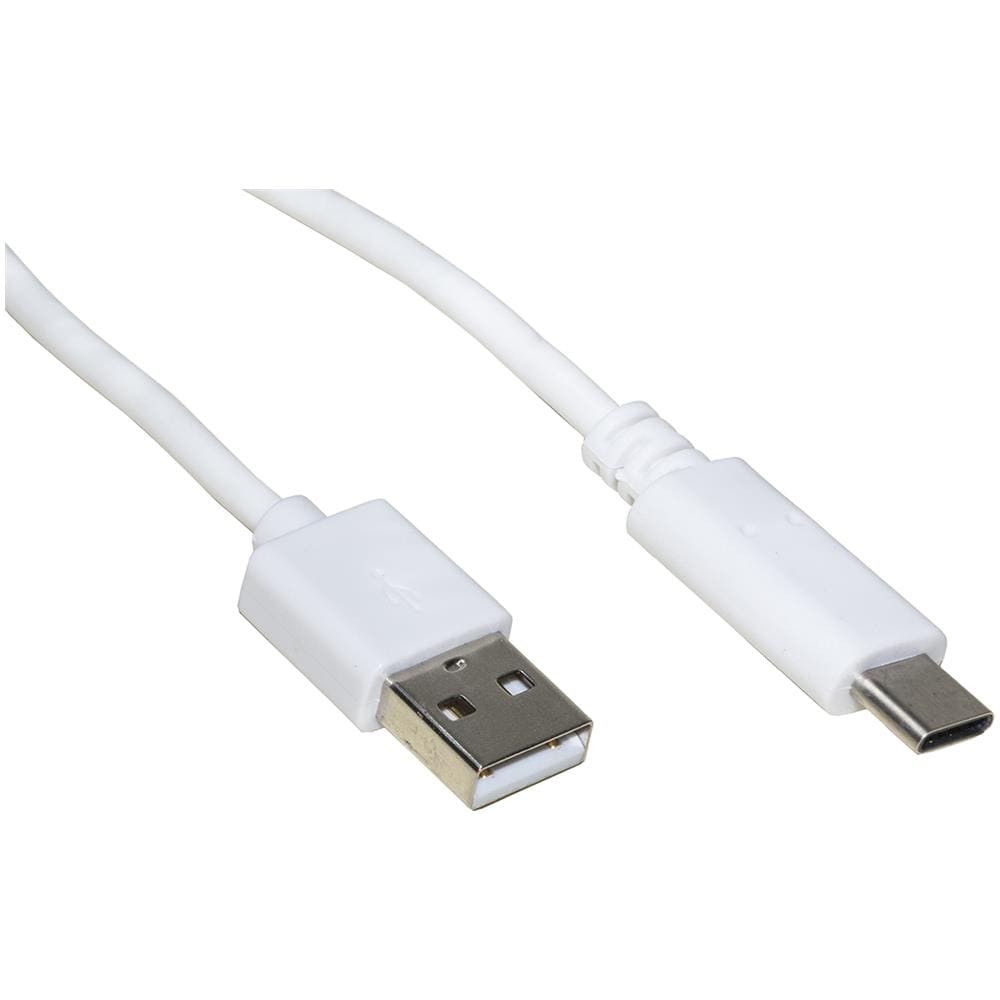 Cavo Usb 2.0 "a" Maschio Tipo C Mt 1,80 Colore Bianco - Foto 1
