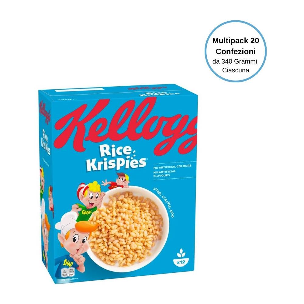 Cereali Rice Krispies Multipack Da 20 Confezioni Da 340 Grammi Ciascuna - Foto 1