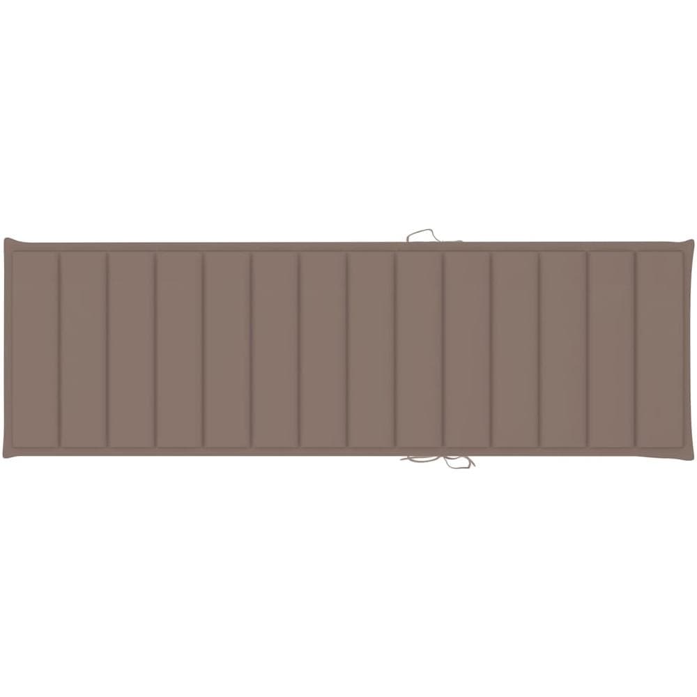 Cuscino Per Lettino Prendisole Talpa 200x70x4 Cm In Tessuto - Foto 1