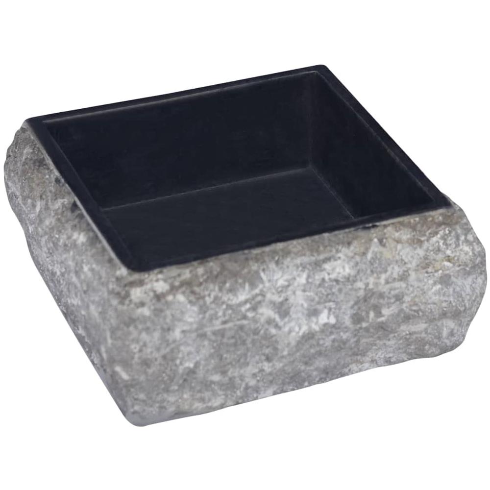 Lavandino Nero 30x30x13 Cm In Marmo - Foto 2