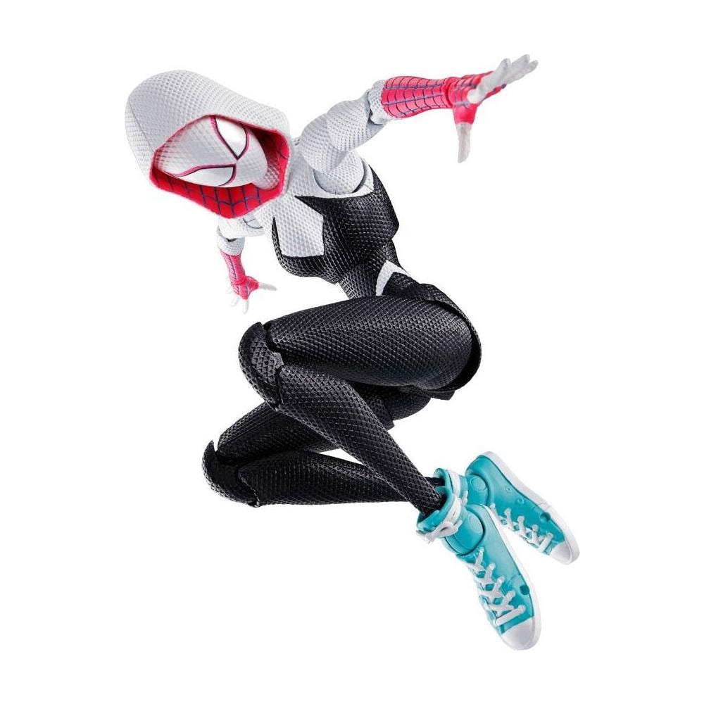 Spider-man: Across The Spider-verse S. h. Figuarts Action Figure Spider-gwen 15 Cm - Foto 1
