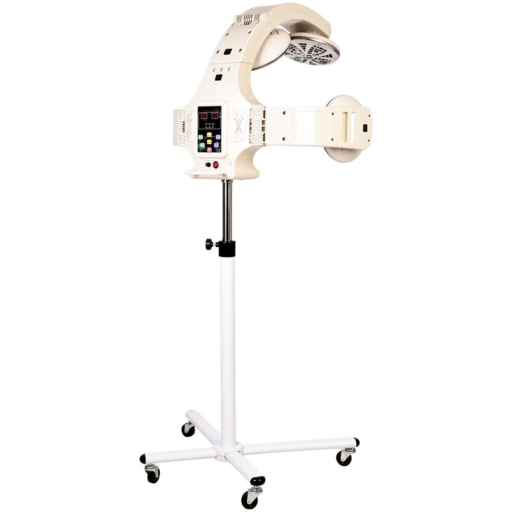 Termostimolatore Multifunzionale Lampada Infrarossi Per Parrucchiere Sul Piede Climazone Tesos White Per Trattamenti Cura Capelli Ondulazione Per Il Salone - Foto 4