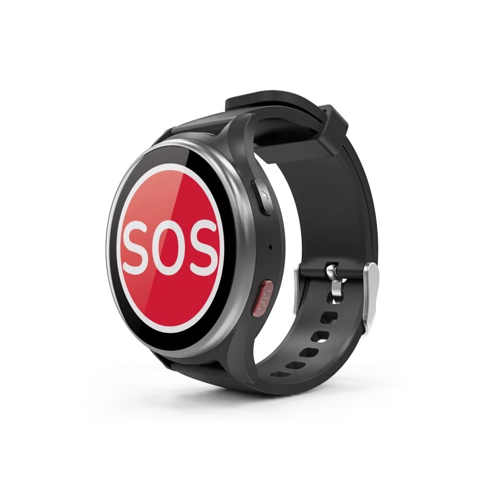 WATCH-LTE 2,79 cm (1.1") IPS Digitale 240 x 240 Pixel Touch screen 4G Nero, Argento Wi-Fi GPS (satellitare) - Foto 3