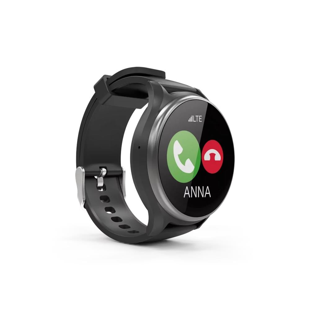 WATCH-LTE 2,79 cm (1.1") IPS Digitale 240 x 240 Pixel Touch screen 4G Nero, Argento Wi-Fi GPS (satellitare) - Foto 2