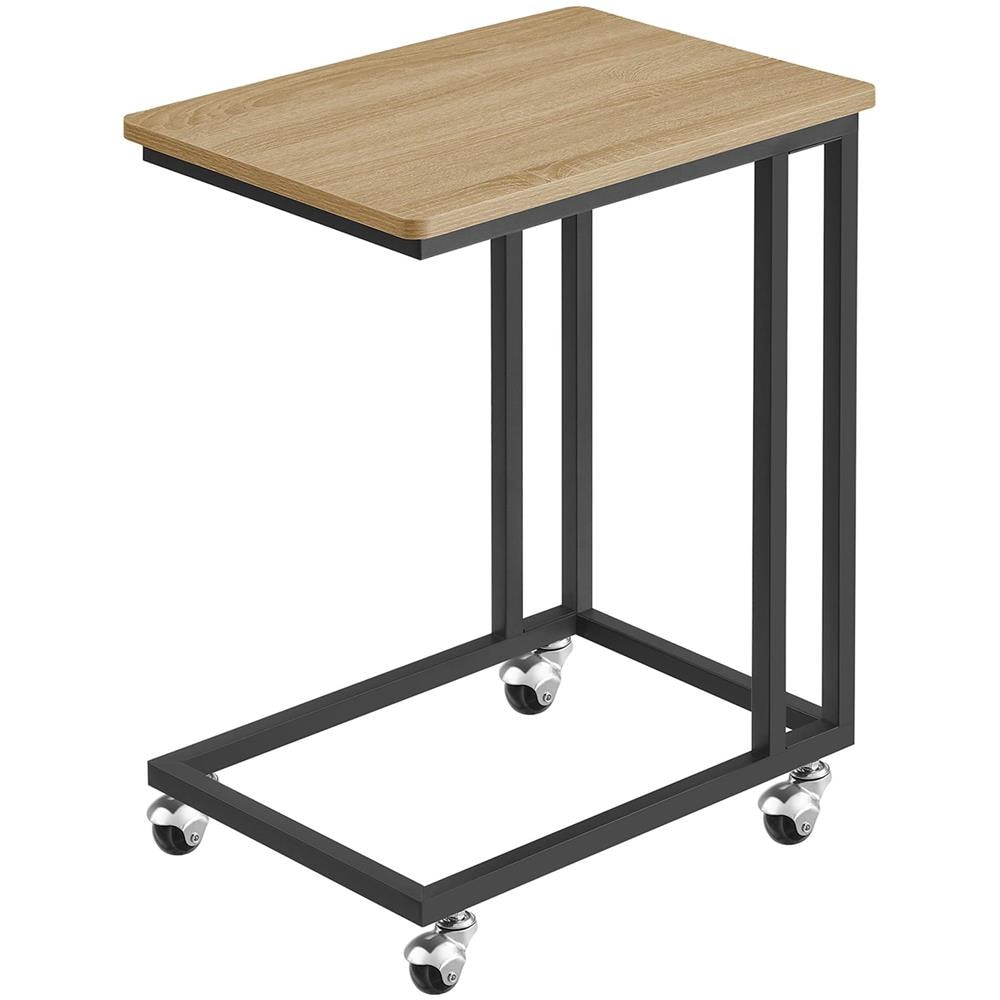 Tavolino da caffè Valora con ruote - Design compatto in rovere Sonoma - Foto 1