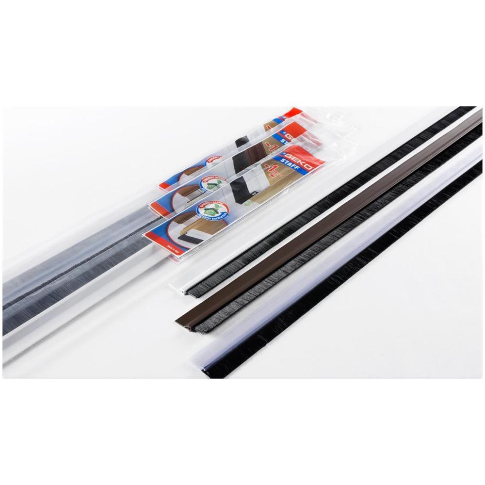 Sottoporta in PVC adesivo MARRONE con spazzola - Foto 1