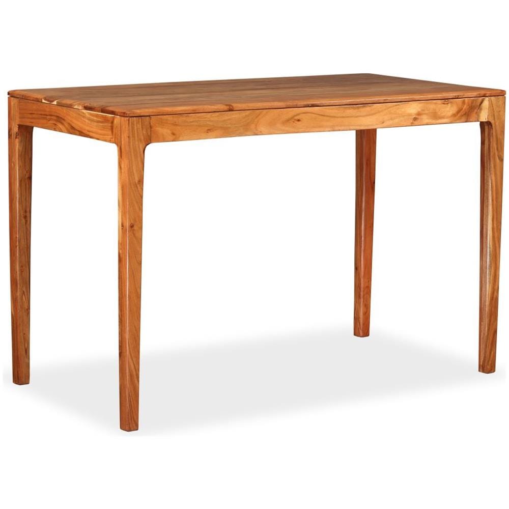 Tavolo Da Pranzo In Legno Massello 118x60x76 Cm - Foto 7