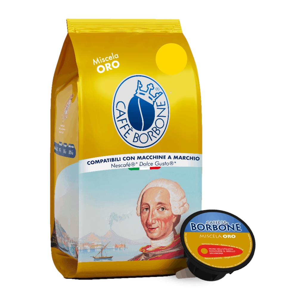 Borbone Miscela Oro Compatibile Nescafe' Dolce Gusto 60 Capsule - Foto 1