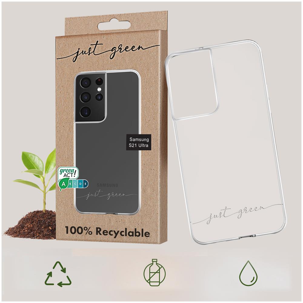 Cover Biodegradabile Per Samsung Galaxy S21 Ultra Trasparente - Foto 6