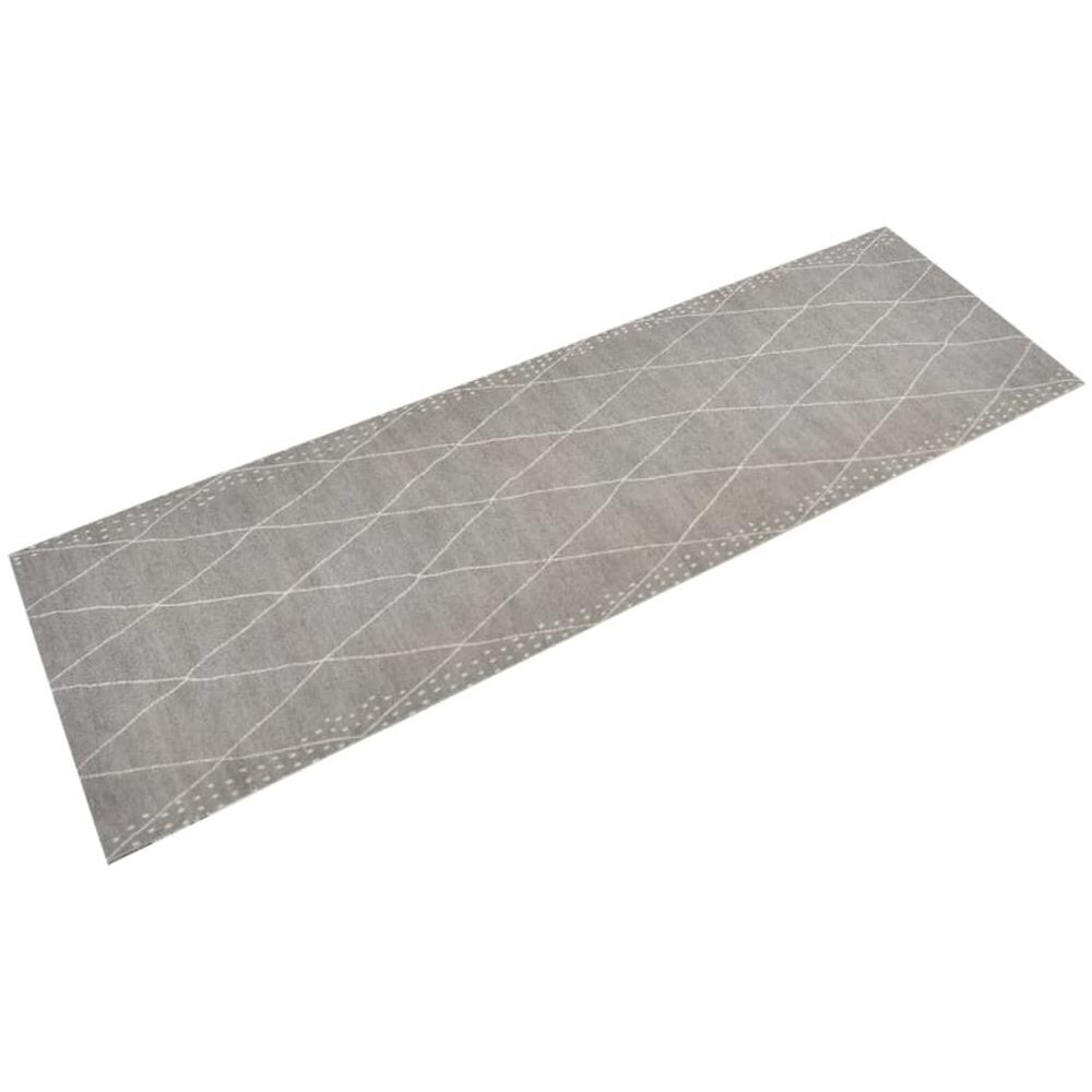 Tappeto Da Cucina Lavabile Rombi 60x180 Cm Velluto - Foto 1