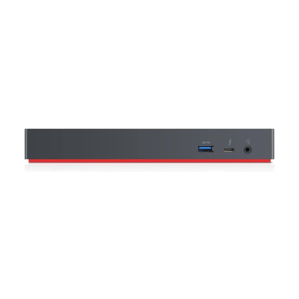 ThinkPad Thunderbolt 3 Dock Gen 2 per Laptop 5x USB-A 3.2 / 2x HDMI / 2x DisplayPort - Nero / Rosso - Foto 4