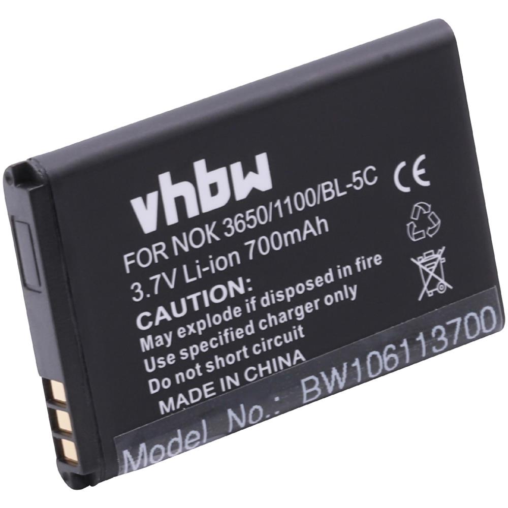 Batteria Li-ion 700mah (3.7v) Per Telefono Doro Phoneeasy 6030, 6031, 6520, 6521 Come Ak-c150 - Foto 1