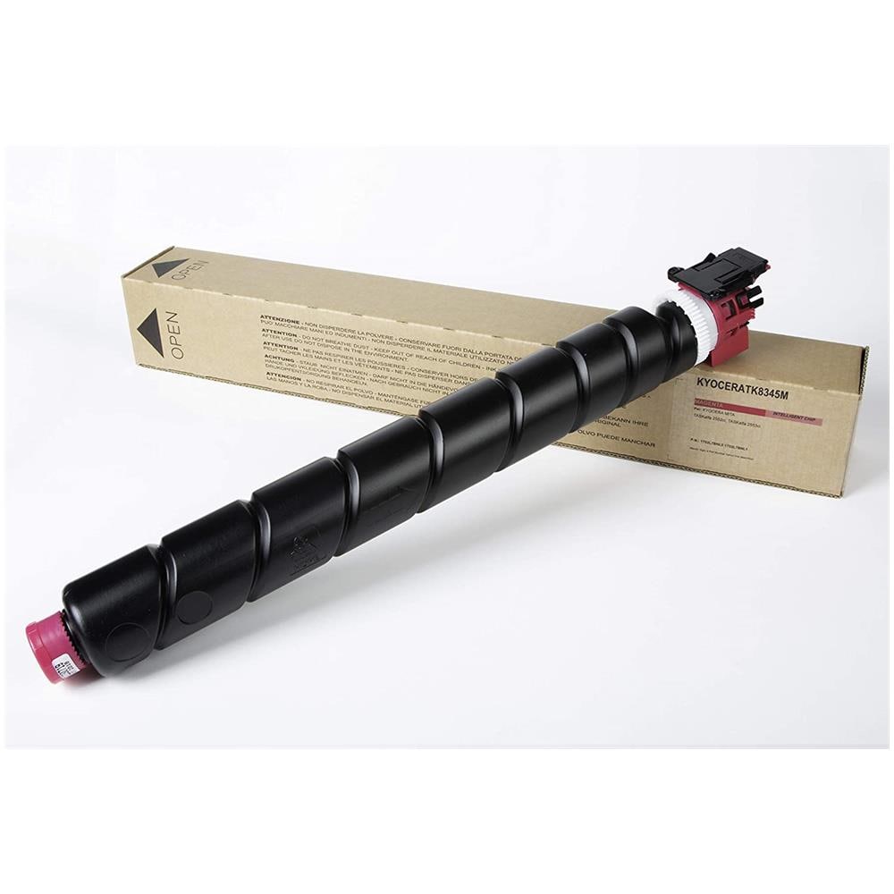 TONER COMPATIBILE - Kyocera Tk-8345m Magenta 1t02l7bnl0 1t02l7bnl1 Per Taskalfa 2552ci, Taskalfa 2553ci Fornito Di Intelligent Chip Capacità 12000 Copie Made In Italy - Foto 2