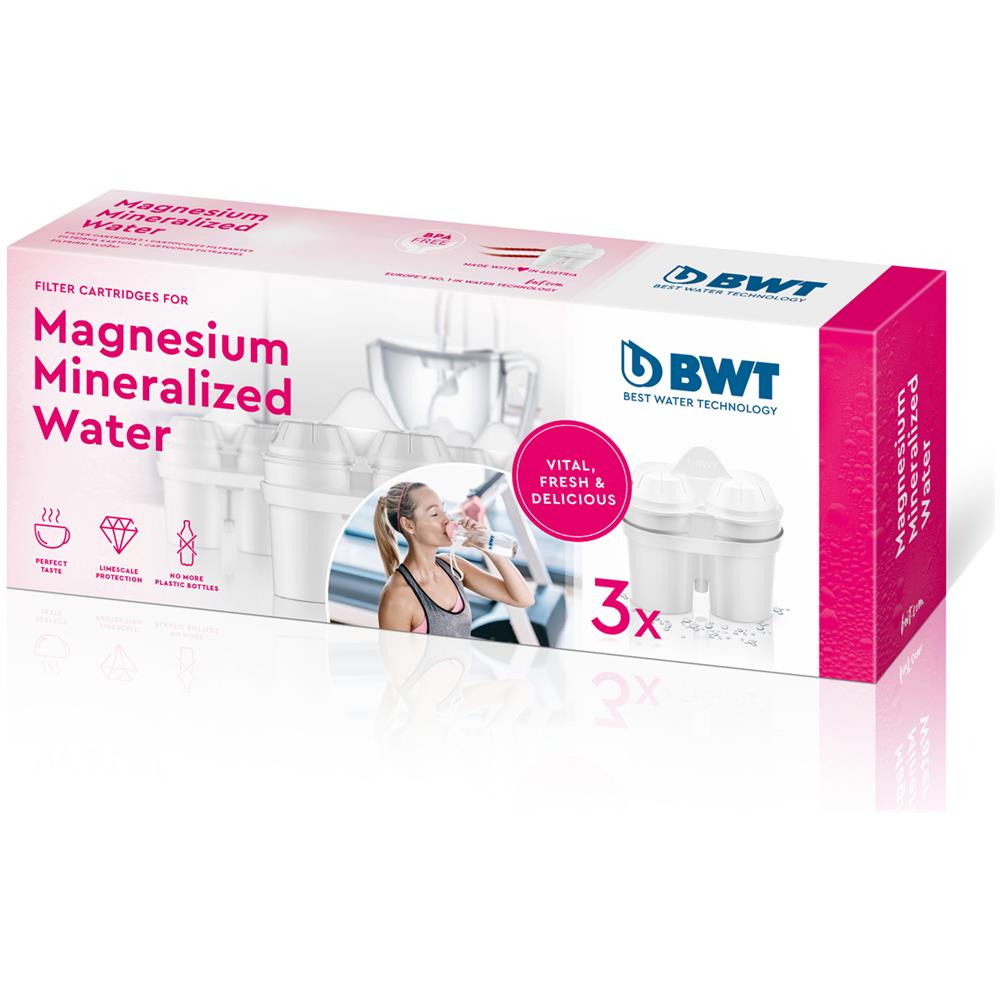 Filtri Per Caraffa Filtrante Bwt Set Da 3 Pezzi Bianco - Foto 1