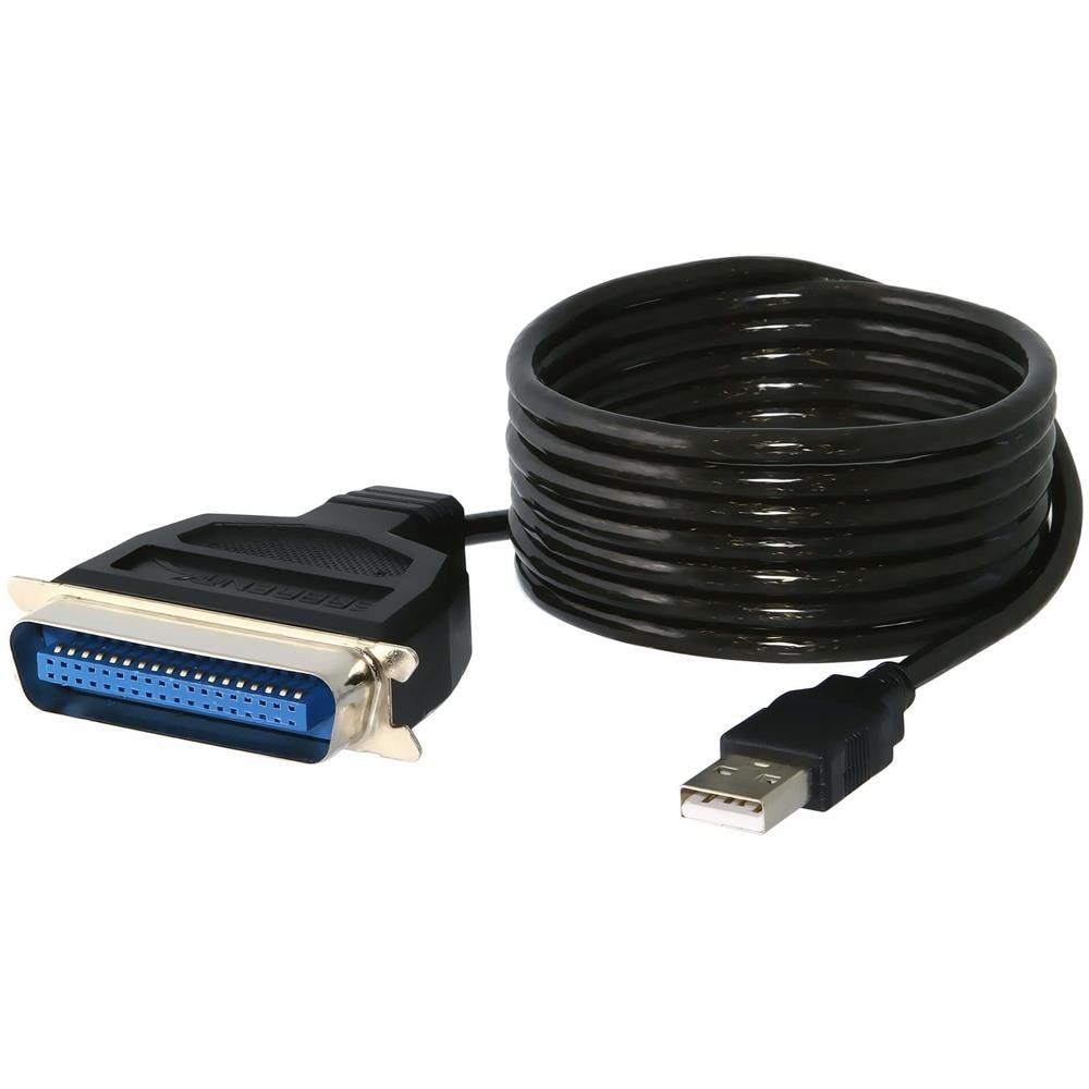CB-CN36 USB 1.1/2.0 Type A Parallel IEEE 1284 Nero cavo di interfaccia e adattatore - Foto 1