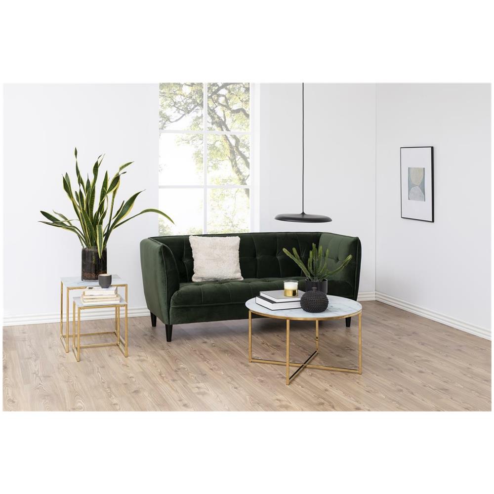 Tavolino Rotondo Alisma Oro / Marabl E - Foto 2