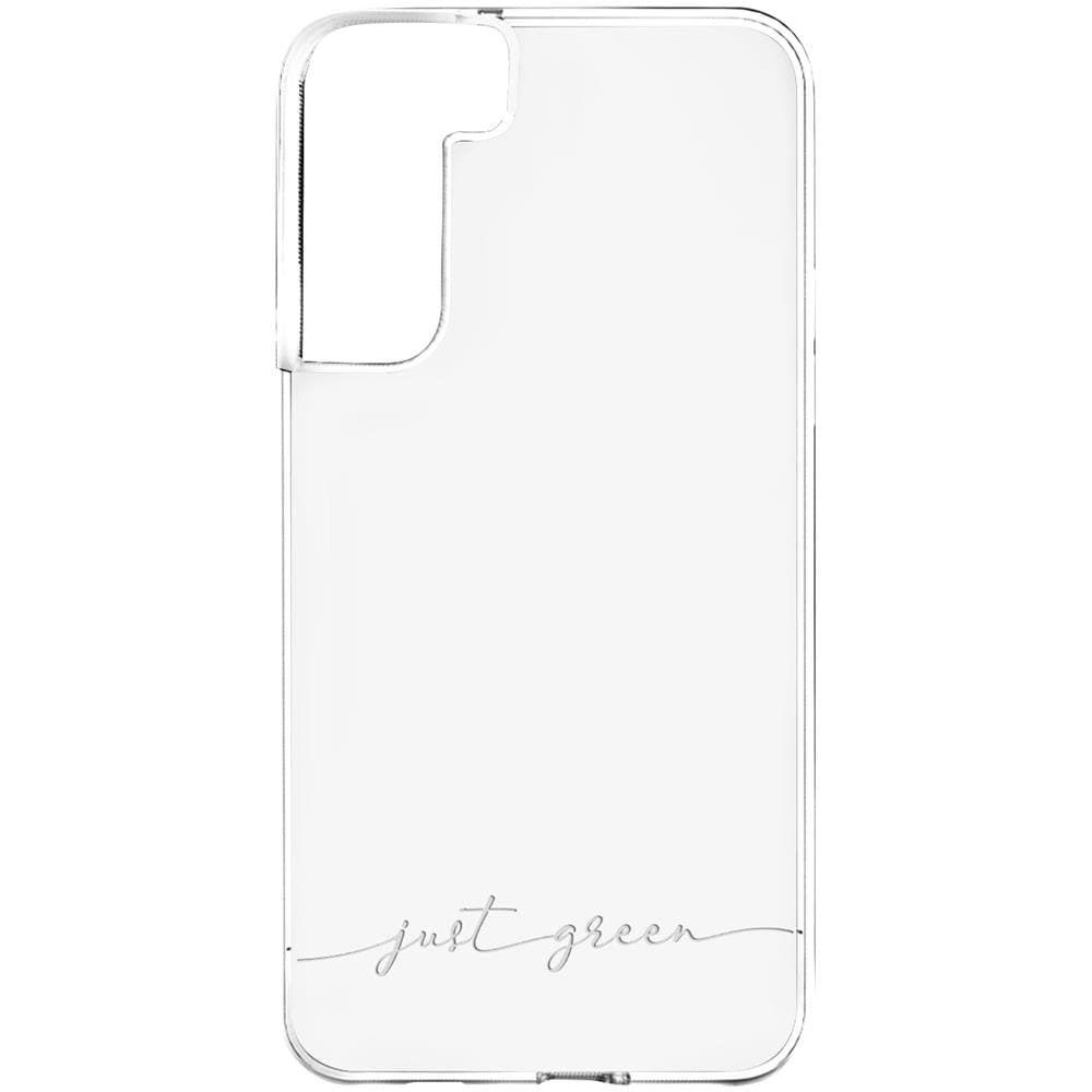 Cover Biodegradabile Per Samsung Galaxy S21 Plus Just Green Trasparente - Foto 1