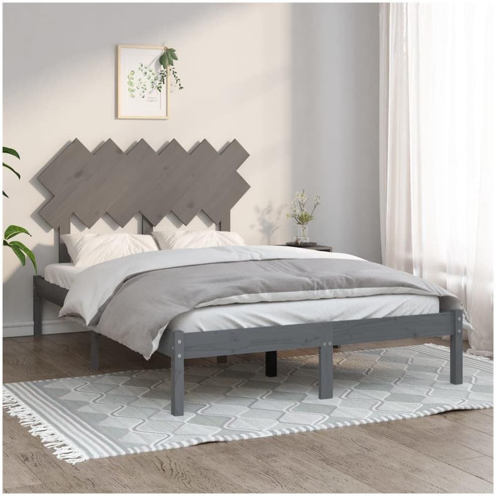 Giroletto Bianco in Legno Massello 140x190 cm