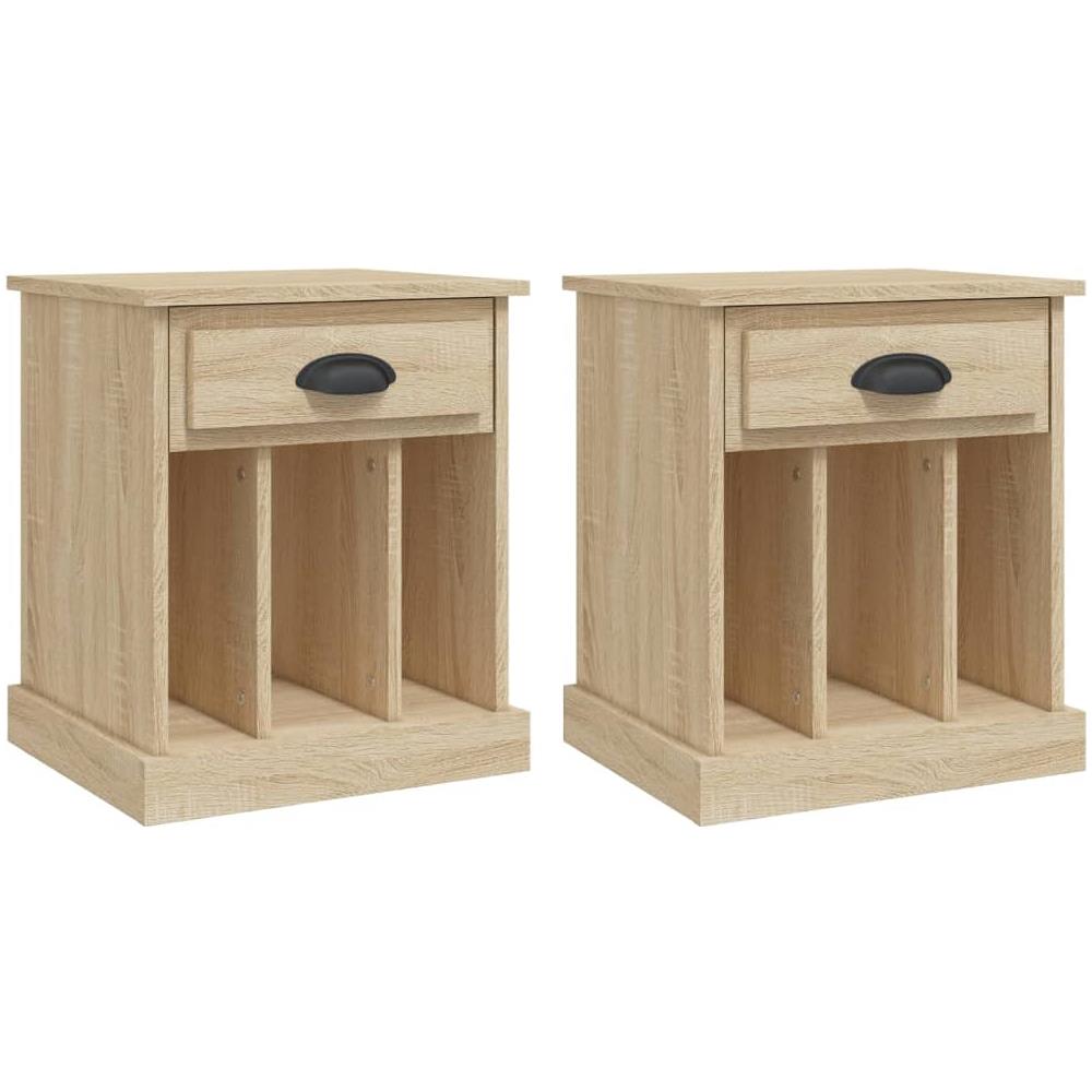 Comodini 2 Pz Rovere Sonoma 43x36x50 Cm - Foto 2