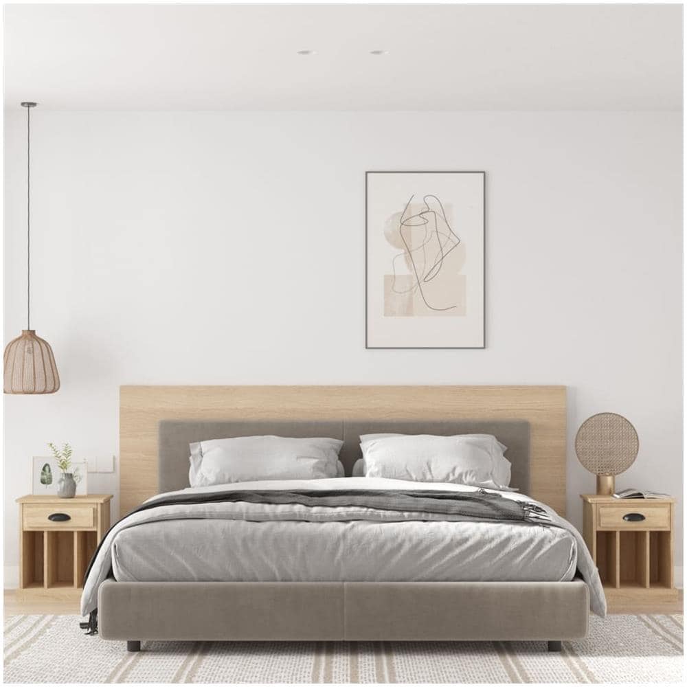 Comodini 2 Pz Rovere Sonoma 43x36x50 Cm - Foto 1