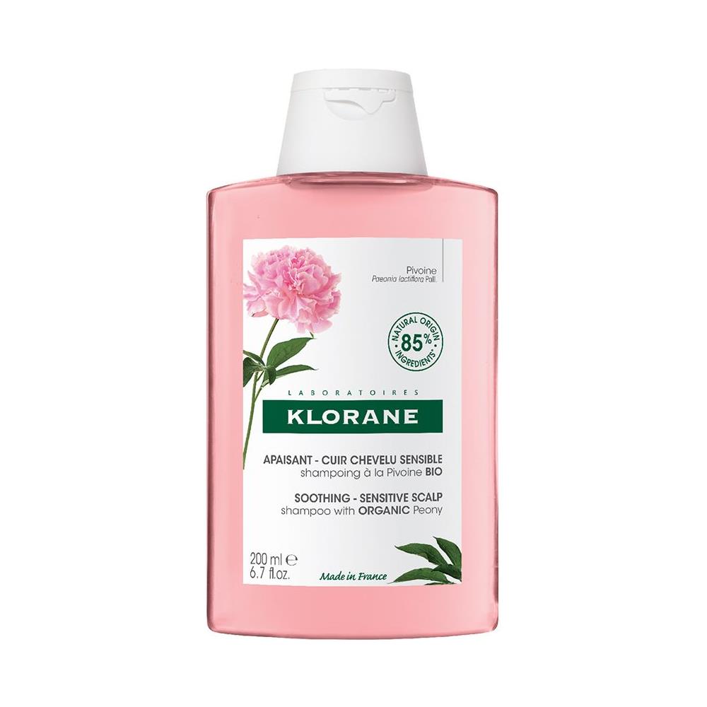 Shampoo Lenitivo Cuoio Capelluto Sensibile 200ml Peonia Bio Klorane - Foto 1